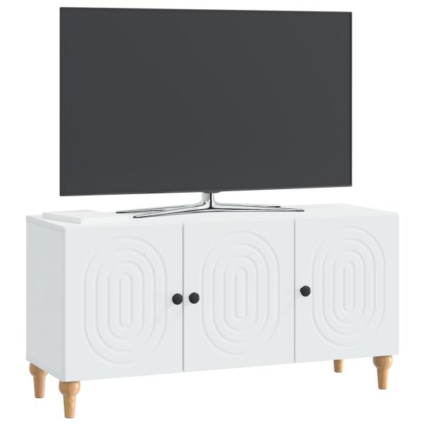 TV-Schränk Weiß 99 x 34,5 x 50 cm Holzwerkstoff