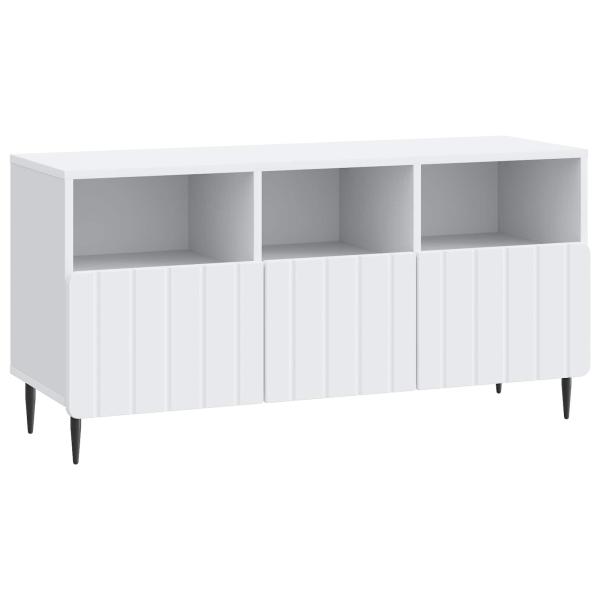 TV-Schränk mit Schubladen Weiß 102 x 34,5 x 50 cm Holzwerkstoff