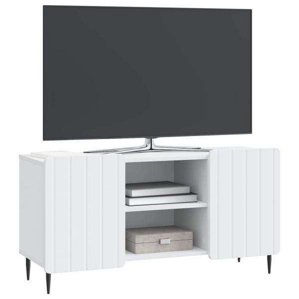 TV-Schränk Weiß 102 x 34,5 x 52 cm Holzwerkstoff