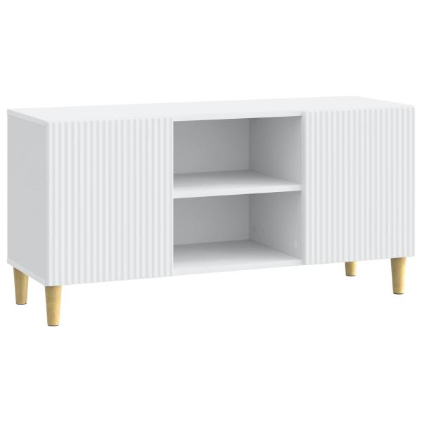 TV-Schränk Weiß 102 x 34,5 x 50 cm Holzwerkstoff
