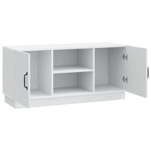 TV-Schränk Weiß 102 x 34,5 x 47 cm Holzwerkstoff