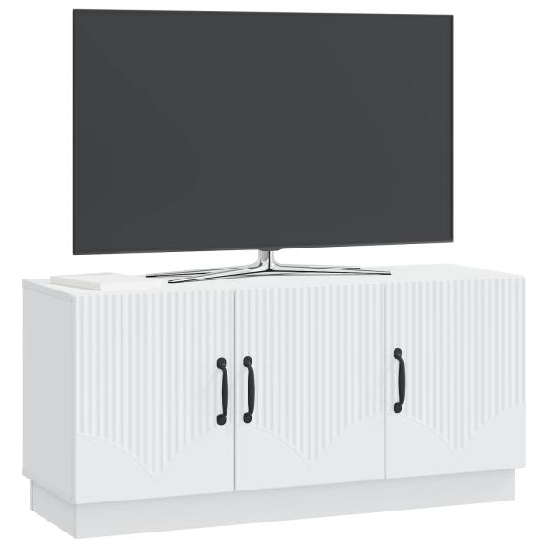 TV-Schränk Weiß 99 x 34,5 x 47 cm Holzwerkstoff