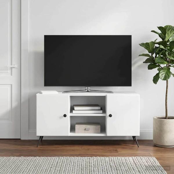 TV-Schränk Weiß 102 x 34,5 x 50 cm Holzwerkstoff