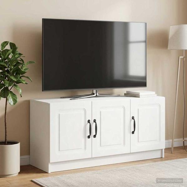TV-Schränk Weiß 99 x 34,5 x 47 cm Holzwerkstoff