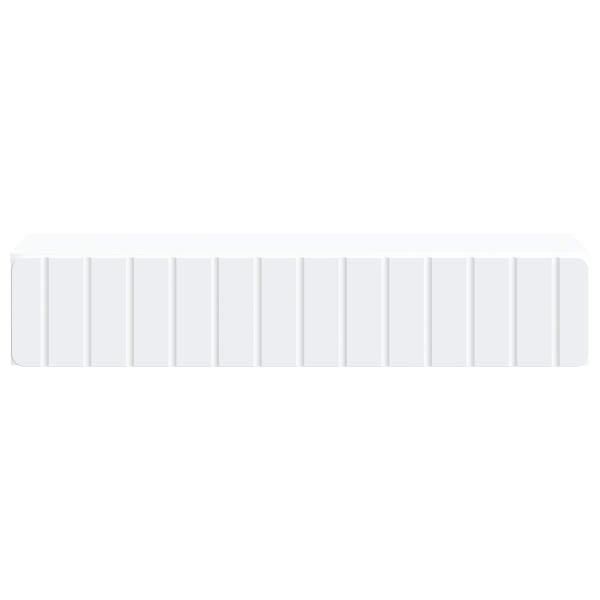 Wandmontierter Beistelltisch Weiß 87,5 x 34,5 x 17 cm