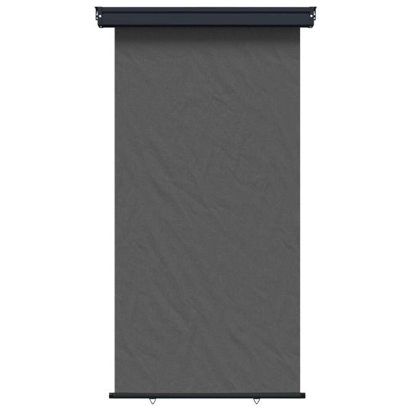 ARDEBO.de - Balkon Seitenmarkise 117 x 250 cm 100% Polyester Eisen Stahl