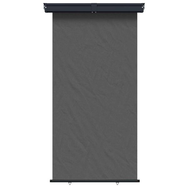 ARDEBO.de - Balkon Seitenmarkise 140 x 250 cm 100% Polyester Eisen Stahl