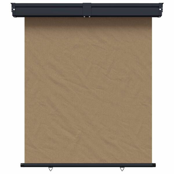 Balkon Seitenmarkise 170 x 250 cm 100% Polyester Eisen Stahl