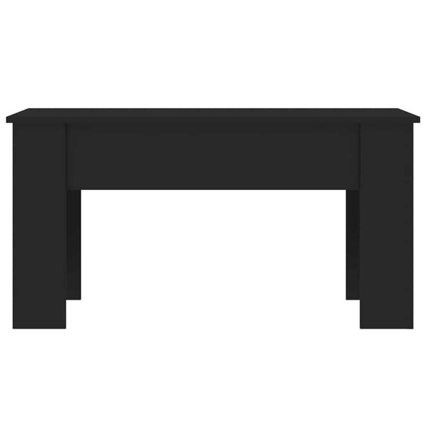 Couchtisch Schwarz 101x49x52 cm Holzwerkstoff