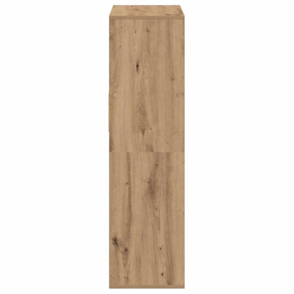 Bücherregal Artisan-Eiche 66x31x112 cm Holzwerkstoff