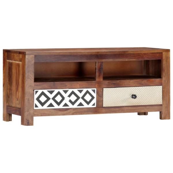 ARDEBO.de - TV-Schrank 90x30x40 cm Massivholz Akazie