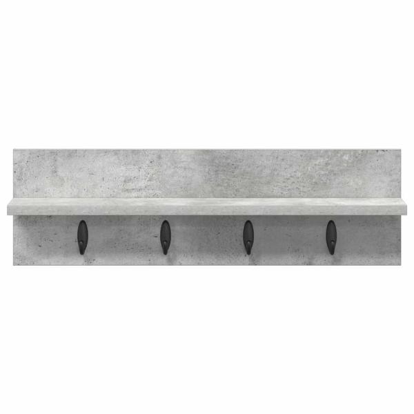Wandmontierter nachttisch Wandhalterung Beton Grau
