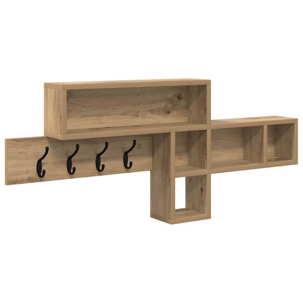 Wandmontierter nachttisch Wandhalterung Artisan-Eiche