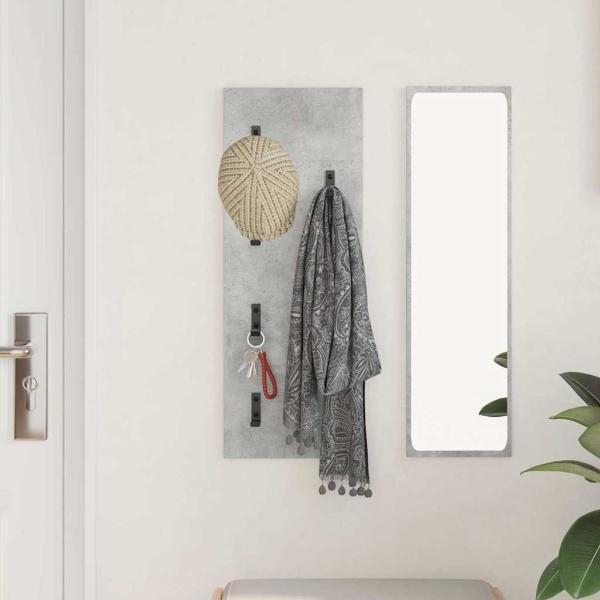 Wandmontierter nachttisch Wandhalterung Beton Grau