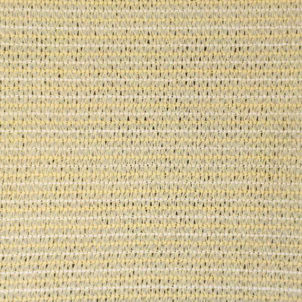 Balkonsichtschutz Beige 90 x 1200 cm HDPE und Aluminium