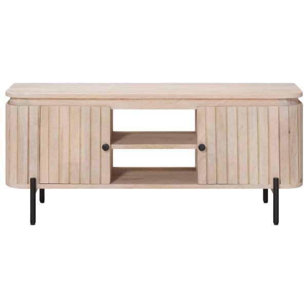 TV-Schränk mit Regal mit Speicher mit Tür 105 x 30 x 45 cm