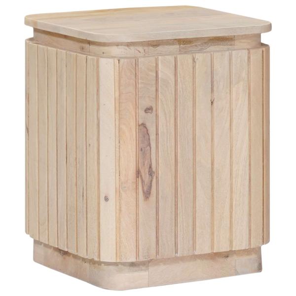 Handgefertigtes Beistelltisch-Set 2 stk. Weiß 45 x 45 x 45 cm