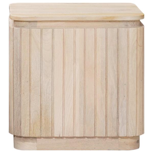 Handgefertigtes Beistelltisch-Set 2 stk. Weiß 45 x 45 x 45 cm