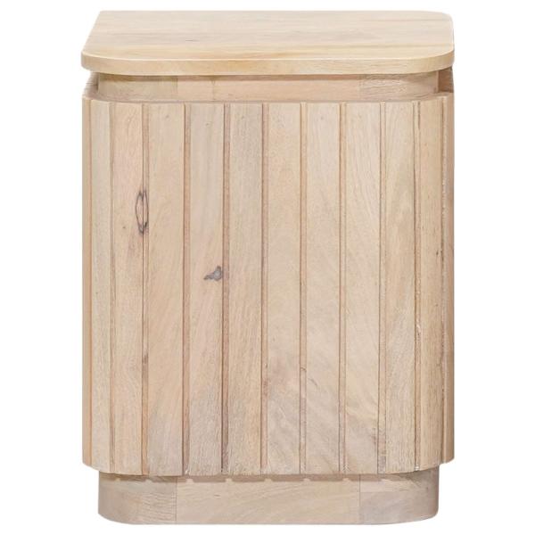 Handgefertigtes Beistelltisch-Set 2 stk. Weiß 45 x 45 x 45 cm