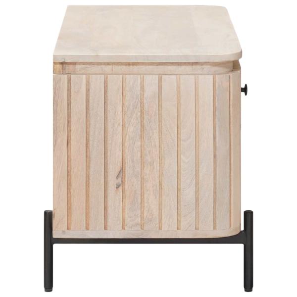 Schuhbank mit Schubladen mit Regal mit Speicher 85 x 37 x 48 cm
