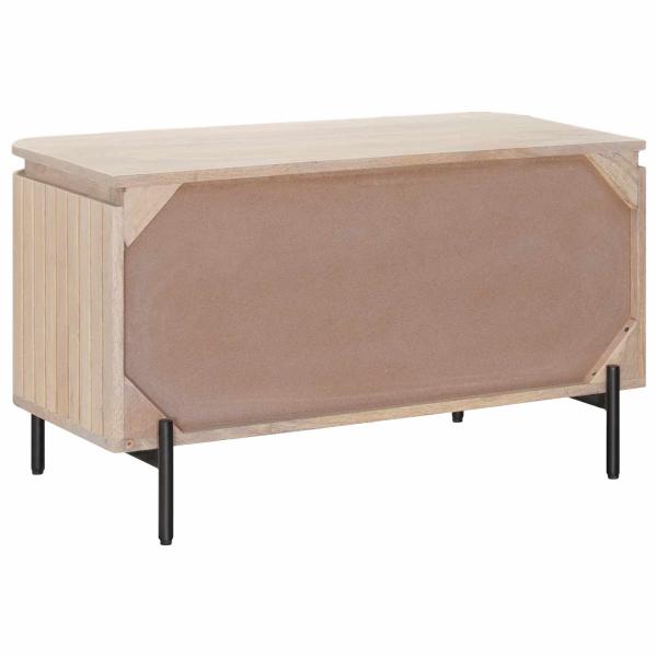 Schuhbank mit Schubladen mit Regal mit Speicher 85 x 37 x 48 cm