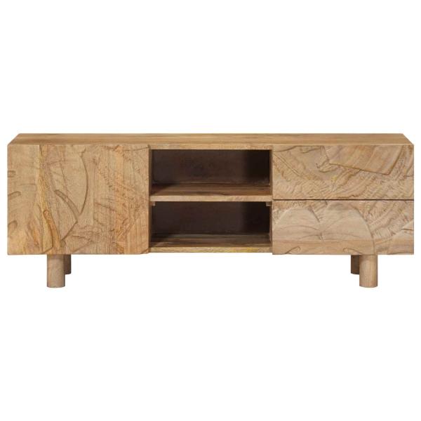 TV-Schränk mit Schubladen mit Regal mit Tür 110 x 30 x 40 cm
