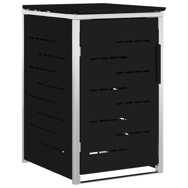 Mülltonnenbox for 1 Bin 240L Schwarz