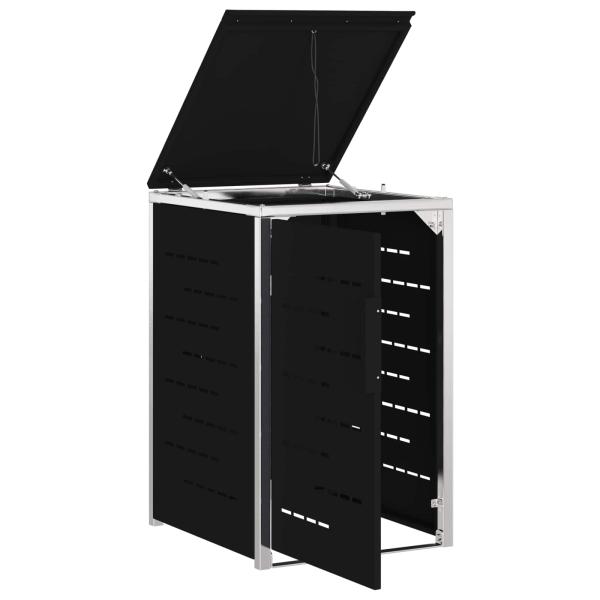 Mülltonnenbox for 1 Bin 240L Schwarz