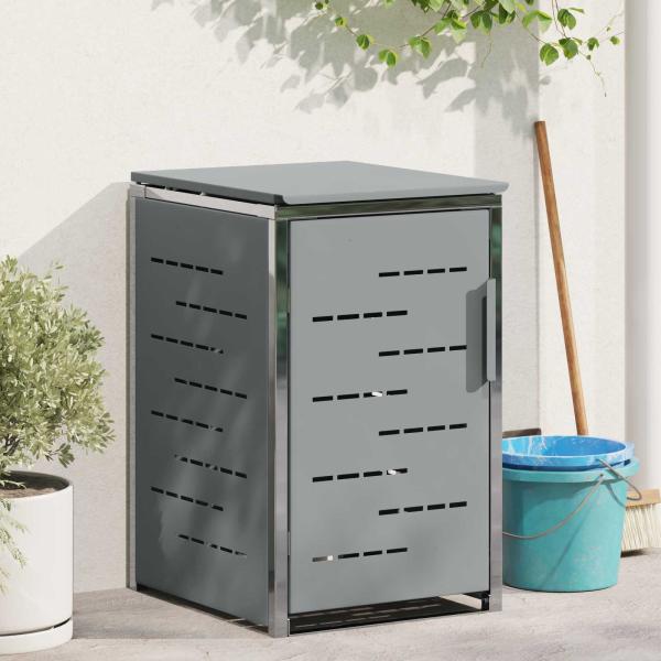 ARDEBO.de - Mülltonnenbox für 1 Behälter 240L Grau