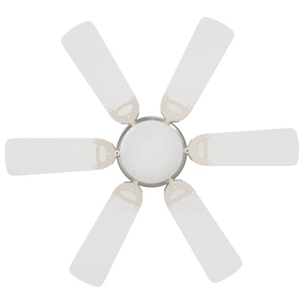 Deckenventilator mit Licht Ø 82 cm Weiß