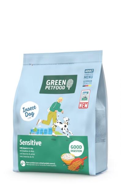 ARDEBO.de Green Petfood Dog Sensitive with Insects 3 kg