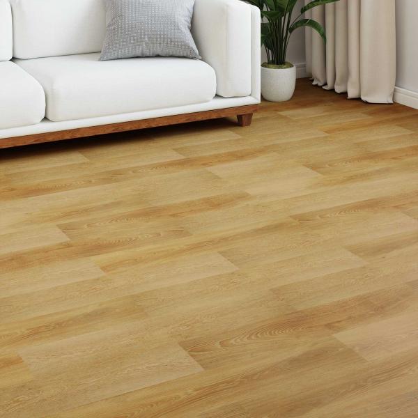ARDEBO.de - Laminatboden Goldbraun 101 x 20 x 0,8 cm 15 stk. Holzwerkstoff
