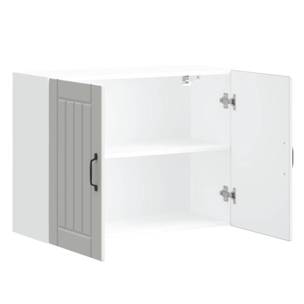 K?chen-H?ngeschrank Lucca Wei? Holzwerkstoff
