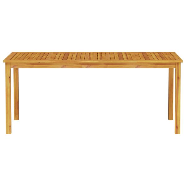 Garten Essgruppe 9 pcs Braun Massivholz Akazie