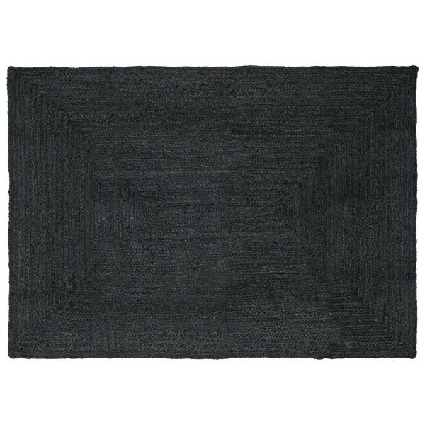 ARDEBO.de - Bereichsteppich Dunkelgrau 160 x 230 cm Jute