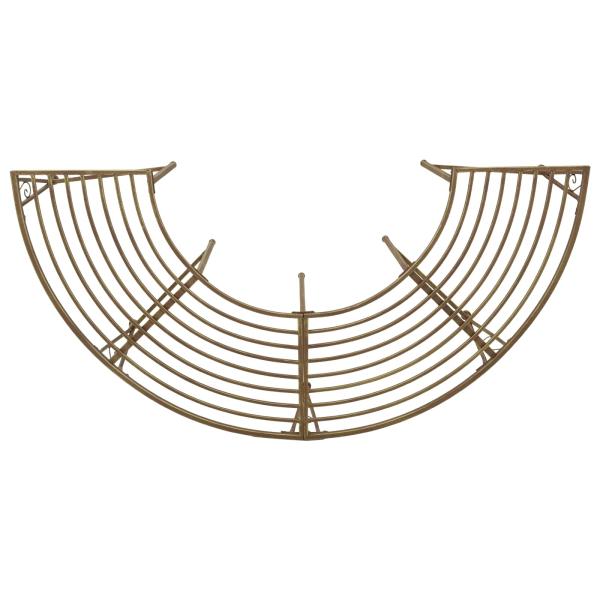 Baumbank 4-Sitzanzahl 160 x 80 x 44 cm Stahl Antikbraun
