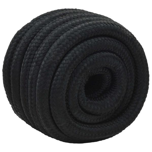 Bootsseil 5 mm 10 m Schwarz