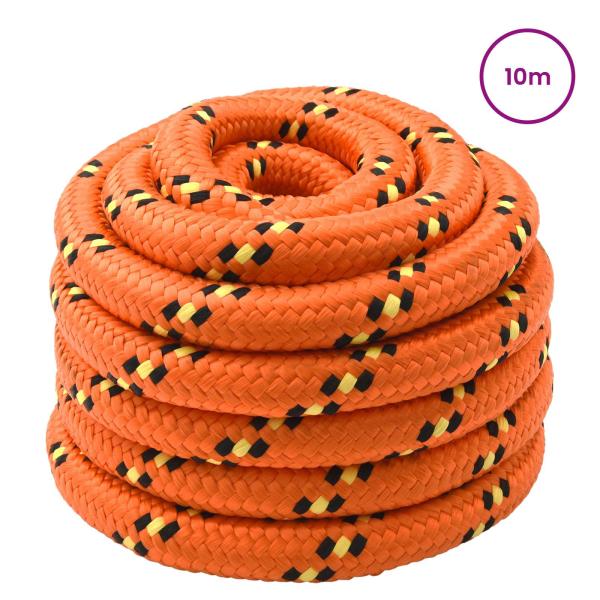 Bootsseil 5 mm 10 m Orange