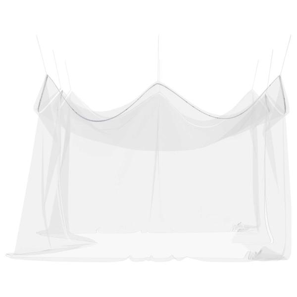 Garten Moskitoschutznetz 220 Mesh Weiß 4 x 4 x 2,5 m Polyester