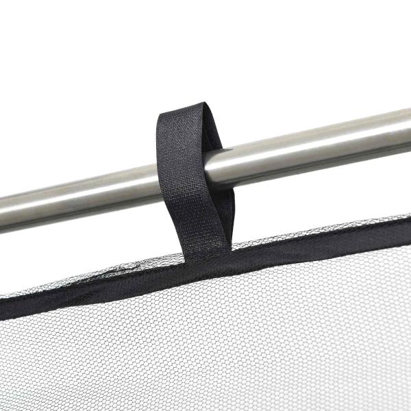 Moskito-Netz für Pavillon 220 Mesh Schwarz 3,6 x 3 x 2 m