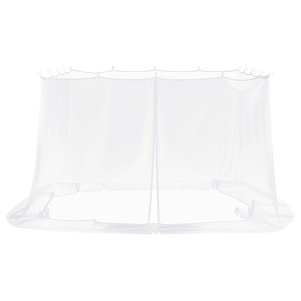 Moskito-Netz für Pavillon 220 Mesh Weiß 3,6 x 3 x 2 cm