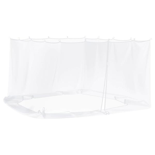 Moskito-Netz für Pavillon 220 Mesh Weiß 3,6 x 3,6 x 2 cm