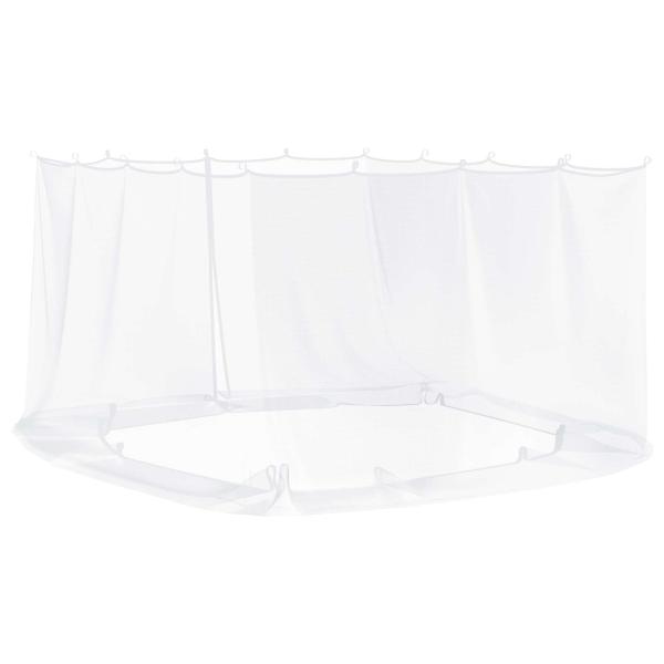 Moskito-Netz für Pavillon 220 Mesh Weiß 4,5 x 3 x 2 m Polyester