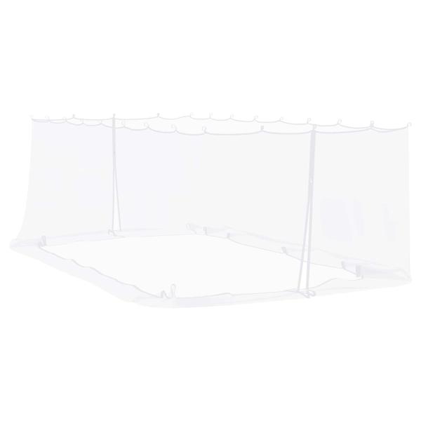 Moskito-Netz für Pavillon 220 Mesh Weiß 6 x 3 x 2 m Polyester
