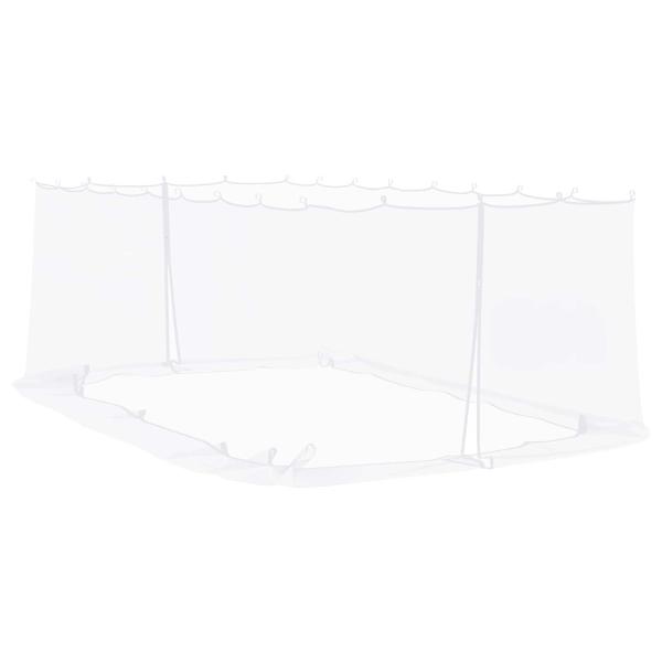 Moskito-Netz für Pavillon 220 Mesh Weiß 6 x 3 x 2 m Polyester