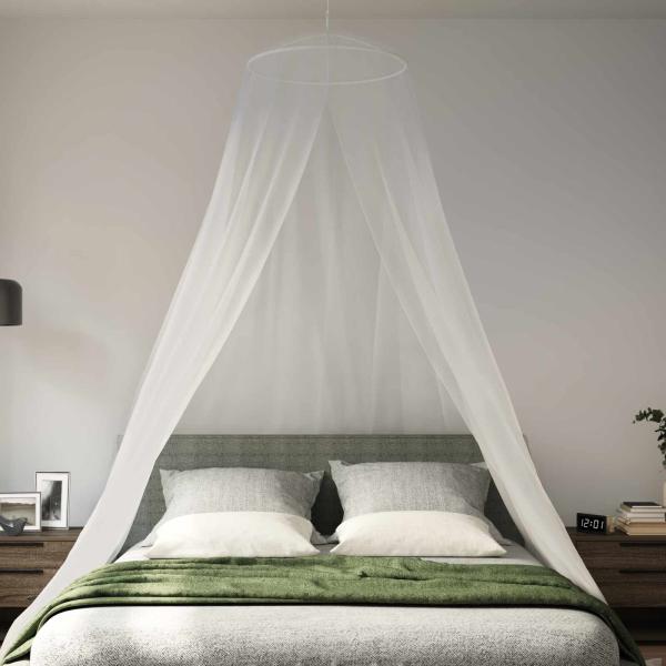 Moskito-Netz für das Bett 3 Stk. 156 Mesh Weiß ?56 x 220 cm