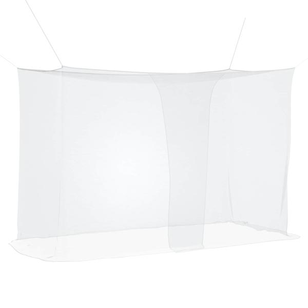 Moskito-Netz für das Bett 3 Stk. 156 Mesh Weiß Polyester