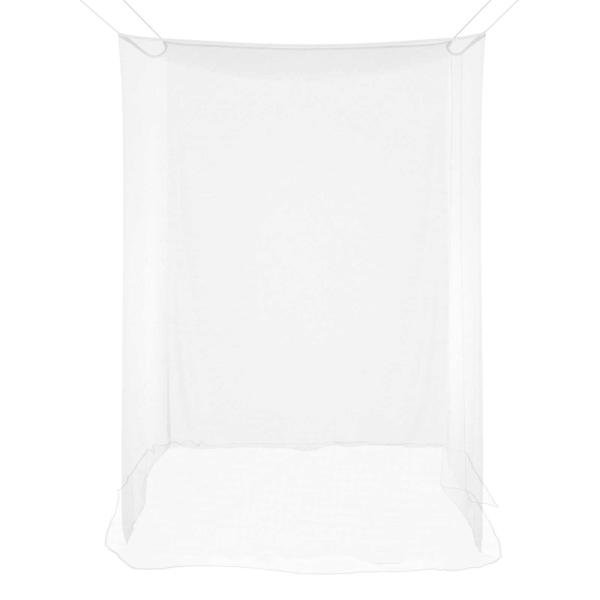 Moskito-Netz für das Bett 3 Stk. 156 Mesh Weiß Polyester