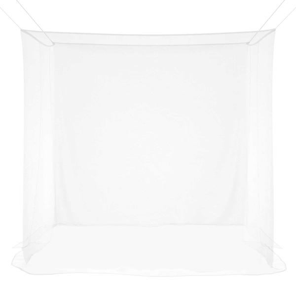 Moskito-Netz für das Bett 3 Stk. 156 Mesh Weiß Polyester