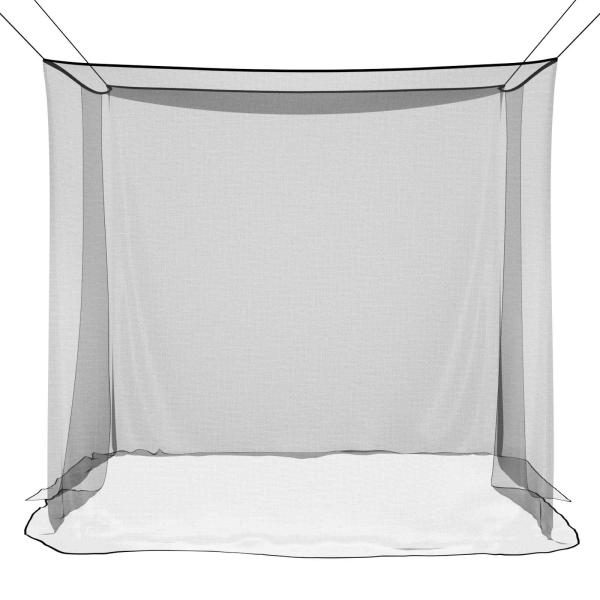 Moskito-Netz für das Bett 156 Mesh Schwarz 220 x 150 x 180 cm